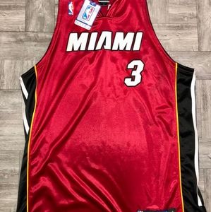 Dwayne wade miami heat jersey authentic
